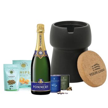 Personalisierte Bubalou Champ Pommery Champagner & Aperitif Geschenk