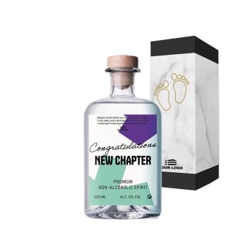 Personalised Mom To Be Non-Alcoholic Gin