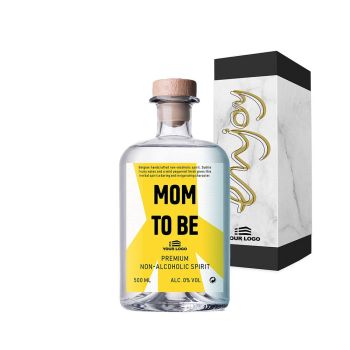 Gin Sans Alcool Personnalisé Pour La Future Maman