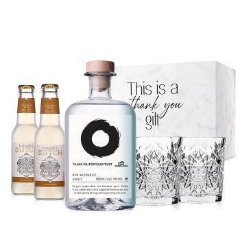 Personalised Non-alcoholc Gin & Ginger Beer Set