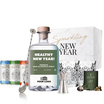 Personalised Non-Alcoholic Gin & Tonic Cocktail Set