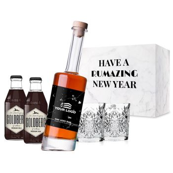 Personalised Rum Cola Premium Set