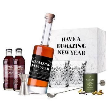 Personalised Rum Cola Prestige Set
