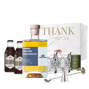 Personalised Whisky Cola Cocktail Set