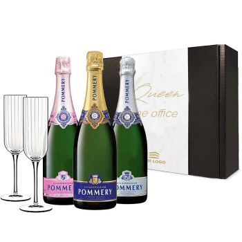 Ik was mijn kleren strak eeuw Exclusieve champagne cadeau sets - Exclusive Business Gifts