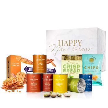 Salted Caramel Biscuits & Luxury Salty Snacks Gift Set 