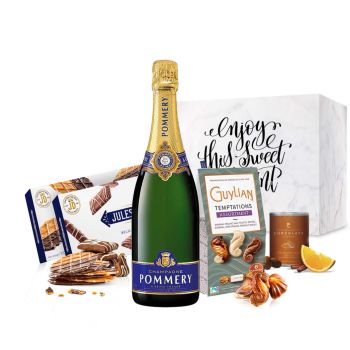Sweet Pommery Champagne Set