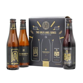 The Gold Label Series Beer Tasting Set - 6 x 33cl