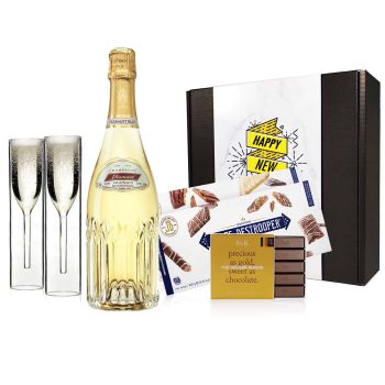 Vranken Diamant Champagner-Schokoladen-Genuss-Set