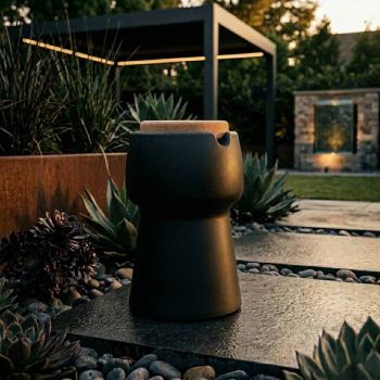Bubalou Champ Stool & Ice Bucket - Black