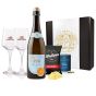 Dame Jeanne Champagne Beer Apéro Box With Personalised Glasses