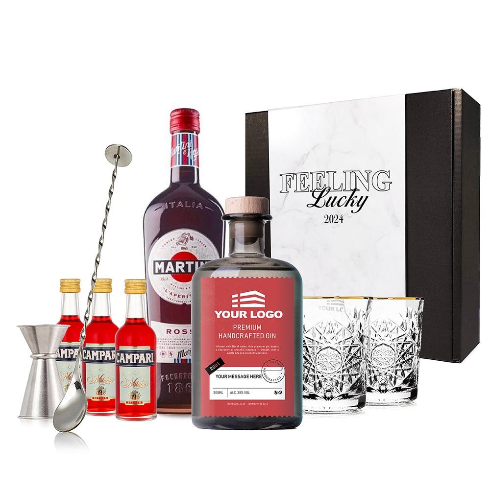 Personalized Negroni Cocktail Set